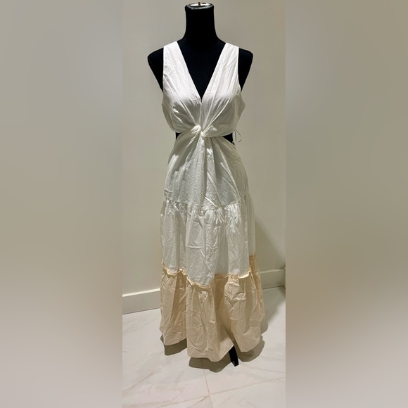 Endless Rose TWIST CUT OUT COLOR BLOCK MAXI - Picture 8 of 11